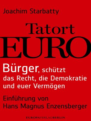 cover image of Tatort Euro